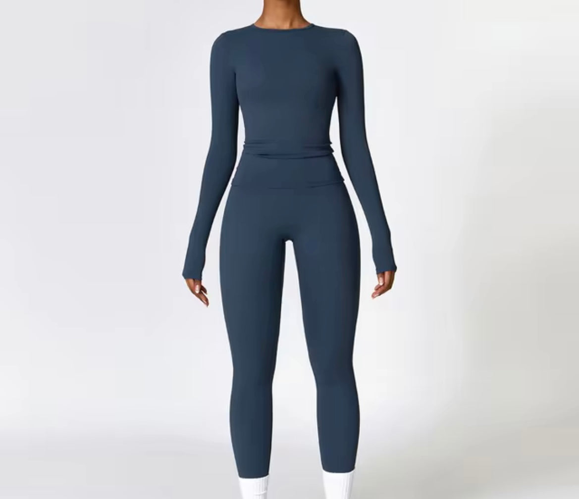 Yoga Set Women Naked Feel Fitness Sportswear