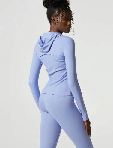 Hooded Zip Active Jacket