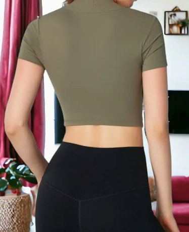 Breathable Short Sleeved Fitness T-Shirt