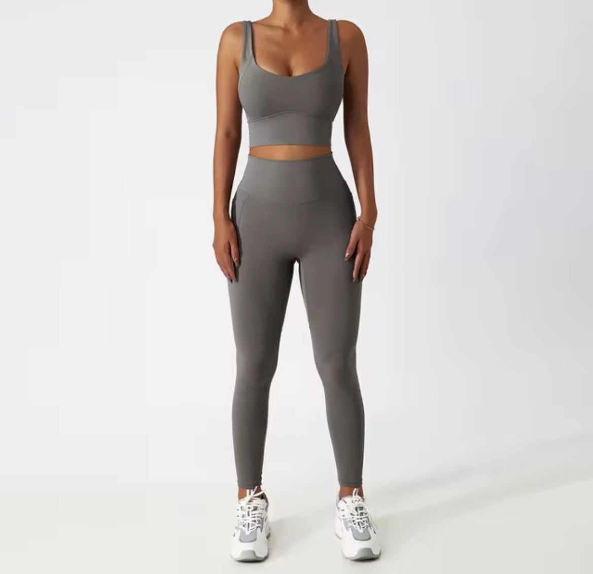 Seamless Women Tracksuit Yoga Set Workout