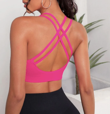 Sport Studio Seamless Crisscross Back Sports Bra